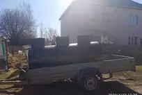 Монтаж ЭКО-Л 8 с самотечным сбросом Костромская область, д. Середняя